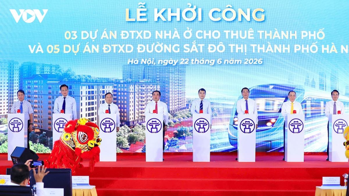 Tổng quan 5 tuyến đường sắt đô thị Hà Nội vừa khởi công xây dựng